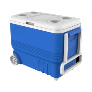 Изотермический контейнер (термобокс) 45 литров на колесиках Изотермический контейнер (термобокс) 45 литров на колесиках