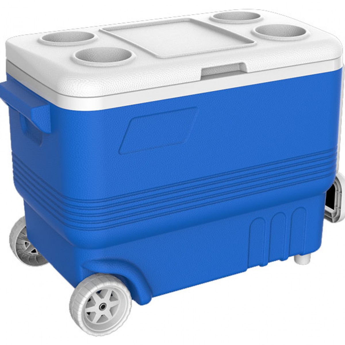 Изотермический контейнер (термобокс) 45 литров на колесиках