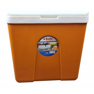 Изотермический контейнер (термобокс) 25 литров, оранжевый