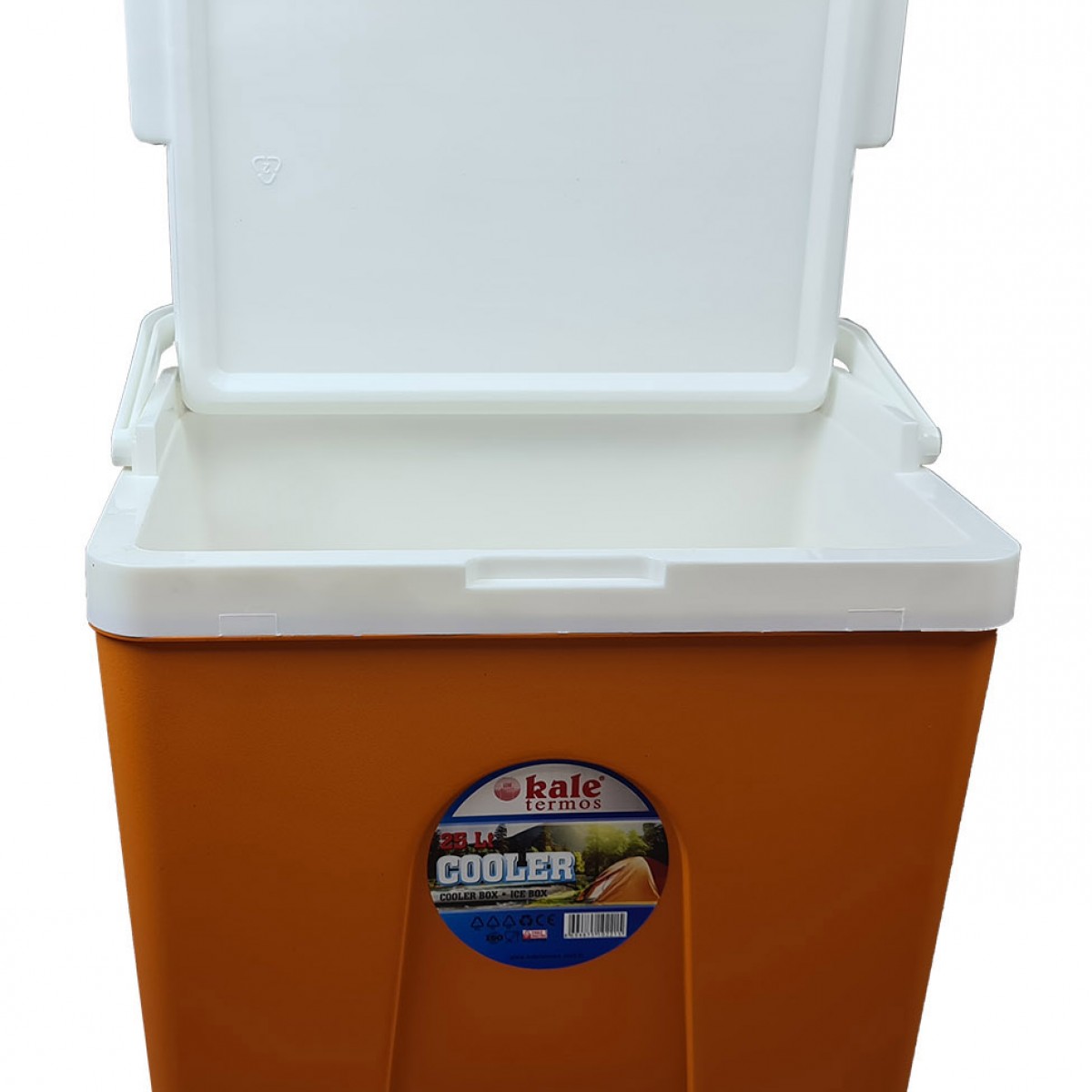 Изотермический контейнер (термобокс) 25 литров оранжевый